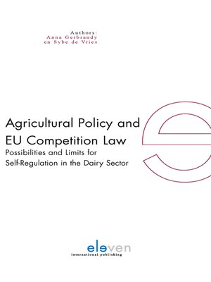 cover image of Agricultural Policy and EU Competition Law